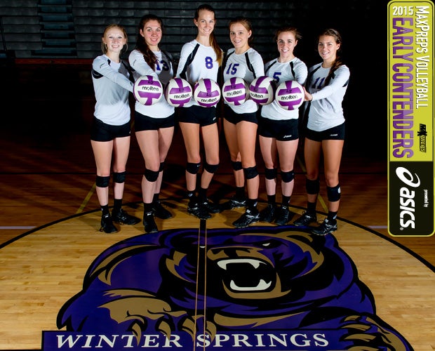 Winter Springs will be led this season by players (left to right) Tiana Small, Bailey Johnson, Elsa Peterson, Payton Caffrey, Jenna Smith and Sydney Vach.