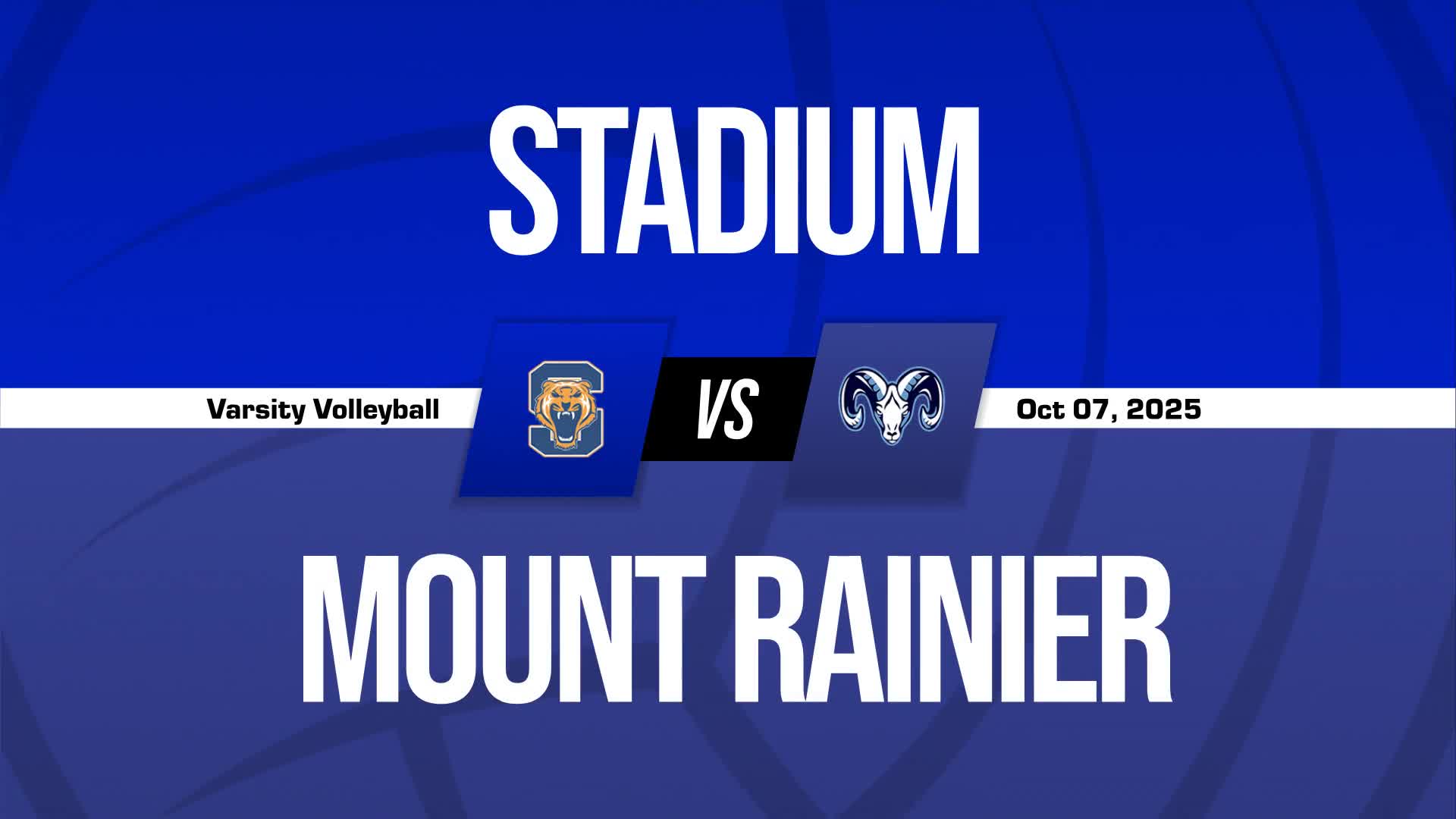 Volleyball Game Preview: Stadium Tigers vs. Kentridge Chargers