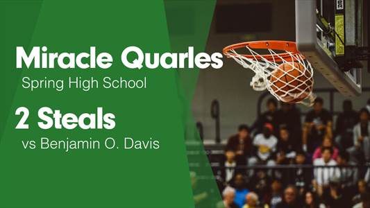 Miracle Quarles Game Report: @ MacArthur
