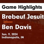 Brebeuf Jesuit Preparatory piles up the points against Indianapolis Bishop Chatard