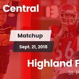 Football Game Recap: St. Paul Central vs. Highland Park