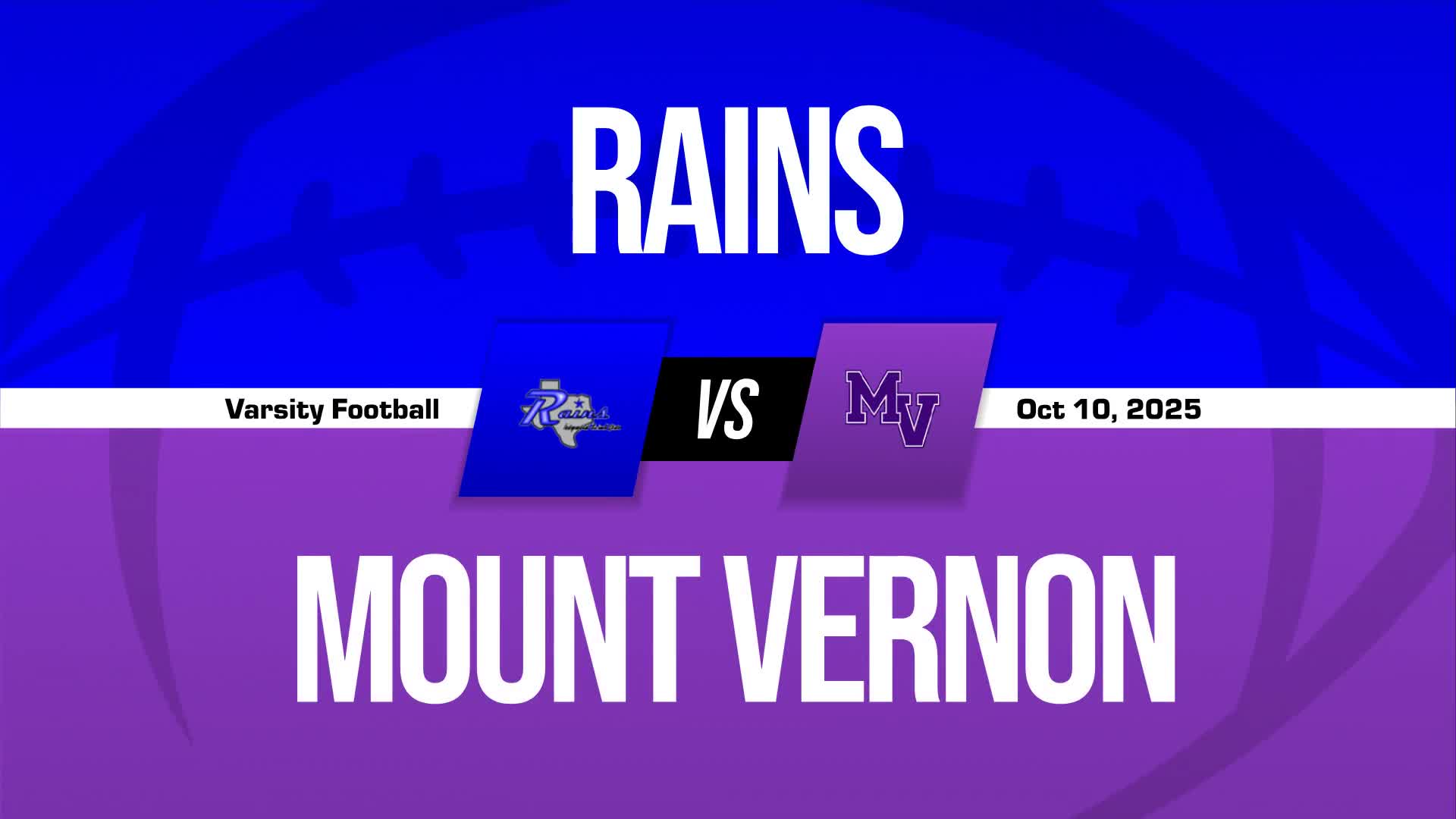 Football Game Preview: Rains Wildcats vs. Malakoff Tigers