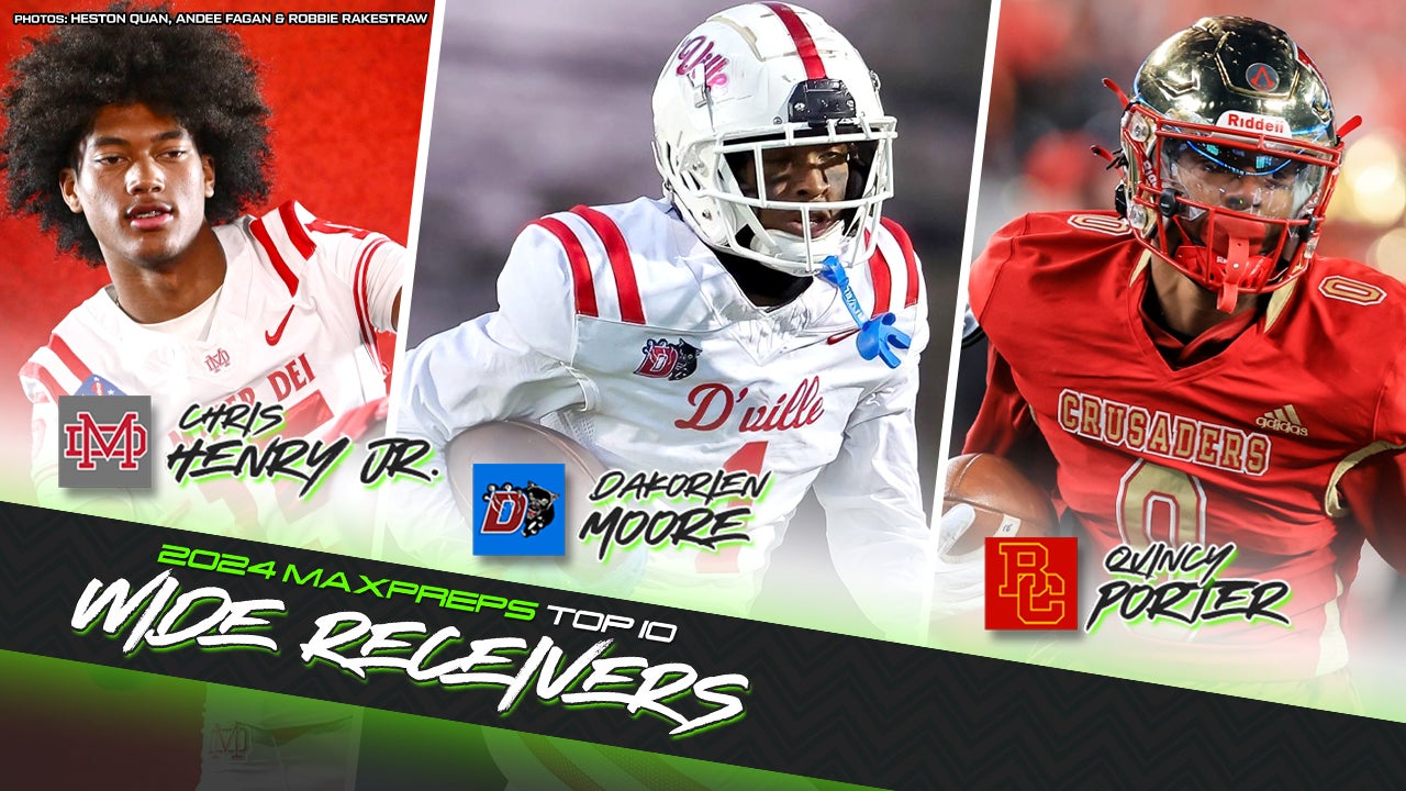 High school football: Dakorien Moore, Chris Henry Jr. headline top 10 wide receivers heading into 2024 season