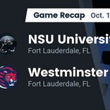 Football Game Recap: Jupiter Christian Eagles vs. NSU University Sharks