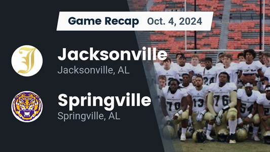 Football Recap: Springville Comes Up Short