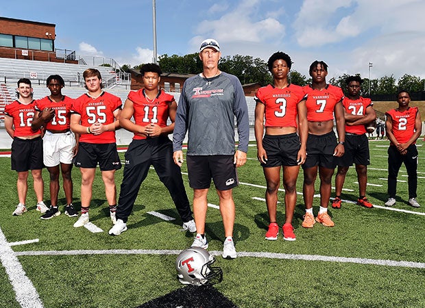 Head coach Mark Freeman is surrounded by a wealth of outstanding talent.