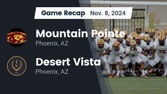 Football Recap: Desert Vista Takes a Loss