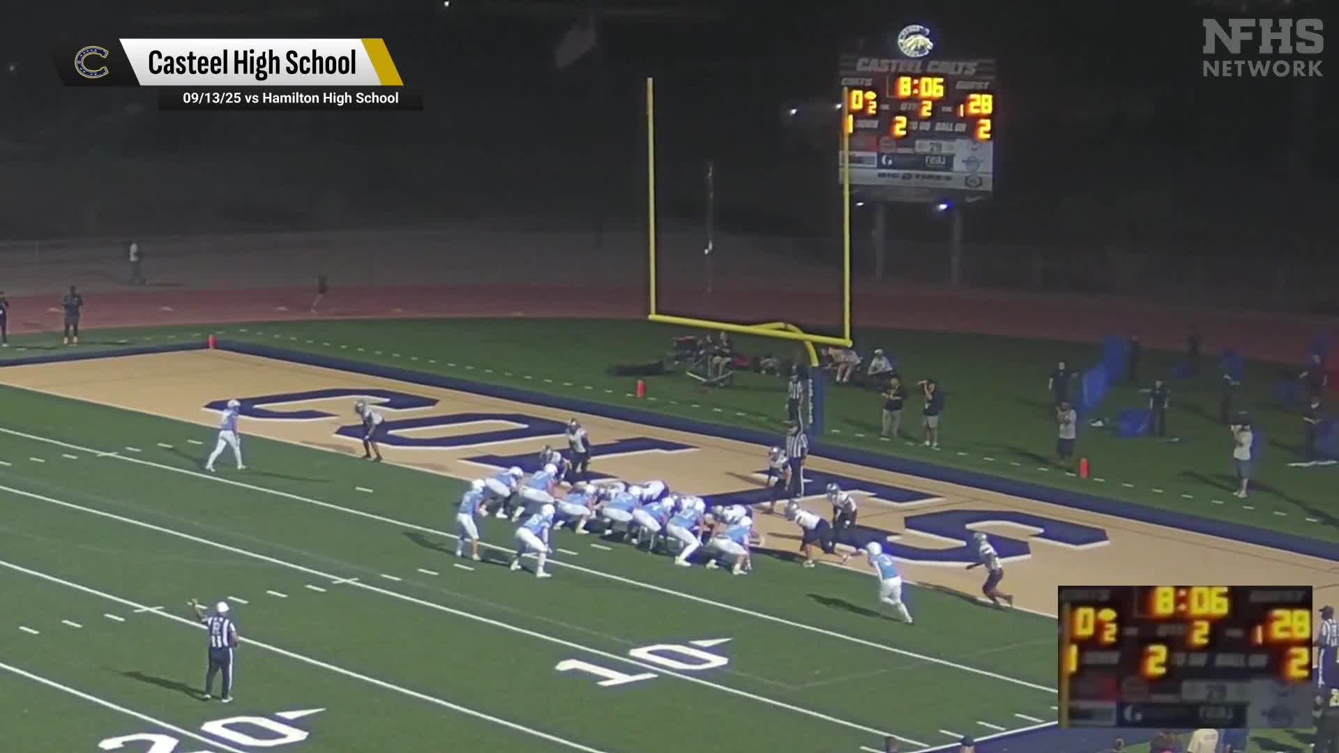Carter Camac Game Report: @ Casteel + How To Watch