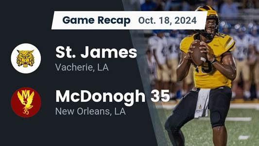 Football Game Preview: St. James Wildcats vs. Donaldsonville Tig
