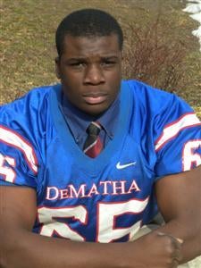 DeMatha's Cyrus Kouandjio.