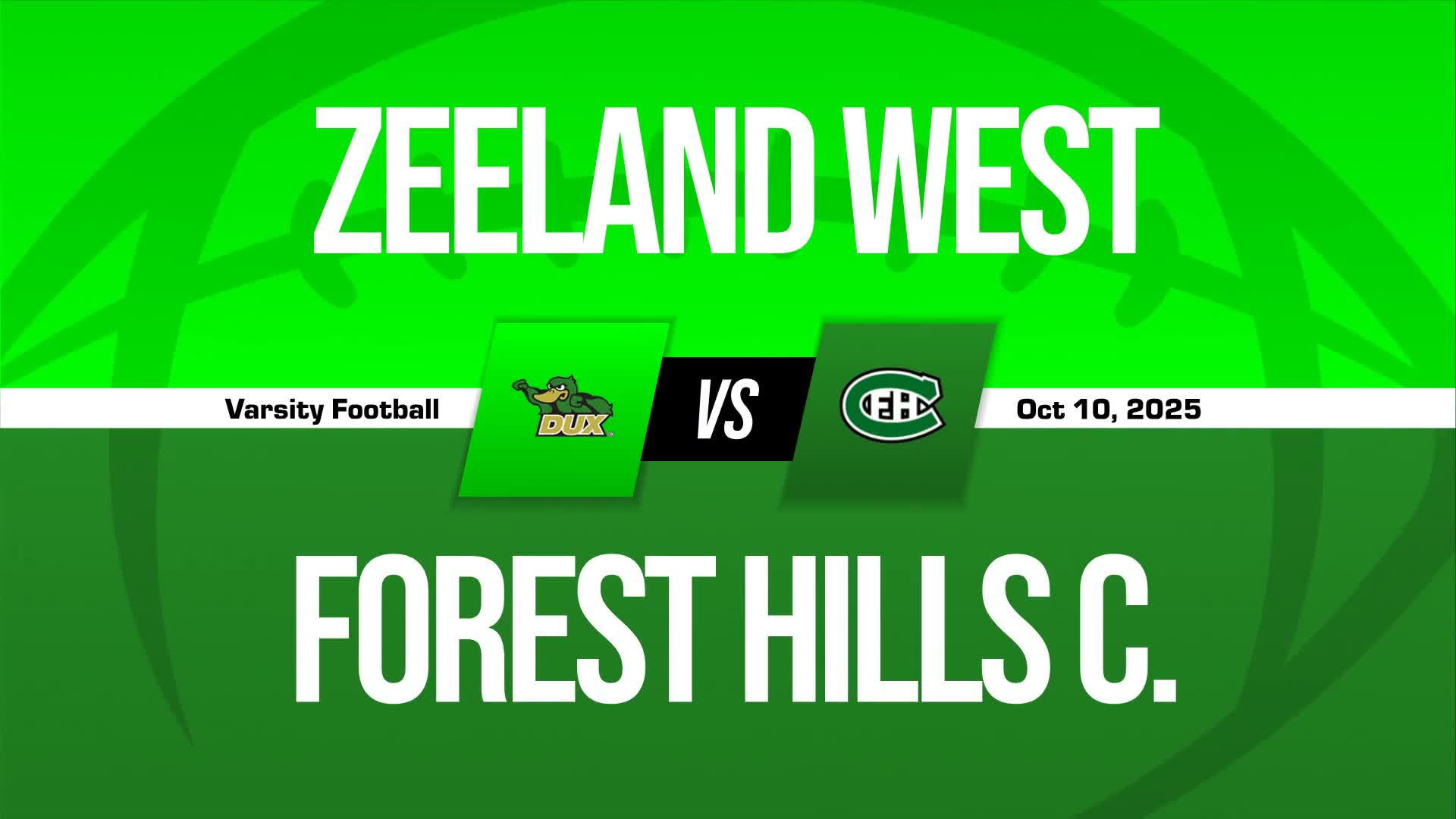 Football Recap: Zeeland West Snaps Six-Game Streak of Wins on the Road