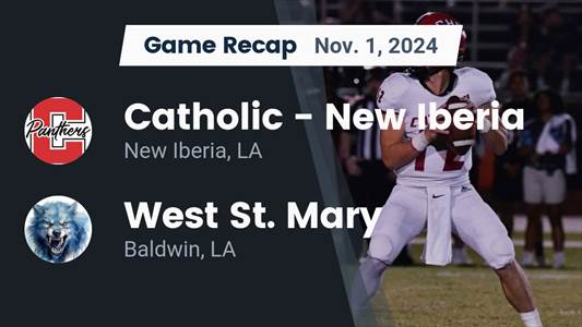 Football Game Preview: West St. Mary Wolfpack vs. Loreauville Ti