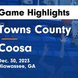 Coosa vs. Towns County