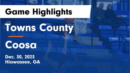 Coosa vs. Towns County