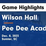 Pee Dee Academy vs. Wilson Hall