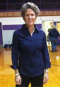 Dayna Westbrook will be coaching son Bryce at Douglass next season.