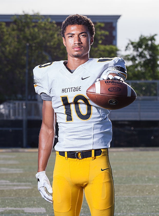 Anthony Schwartz before his senior season at American Heritage. 