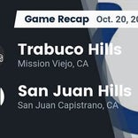 Trabuco Hills beats San Juan Hills for their second straight win