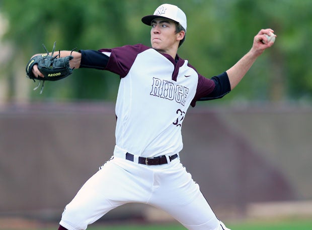 Matthew Liberatore struck out 13 for Mountain Ridge on Thursday.