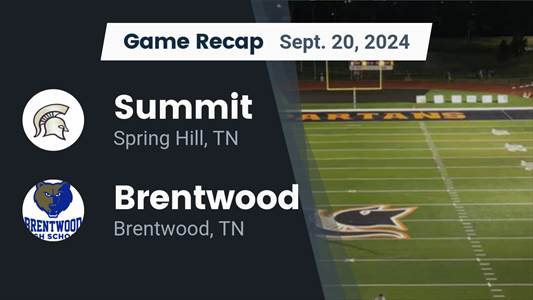 Football Game Preview: Summit Spartans vs. Franklin Admirals
