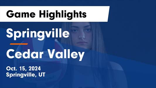 Volleyball Game Preview: Springville Red Devils vs. Timpview Thu