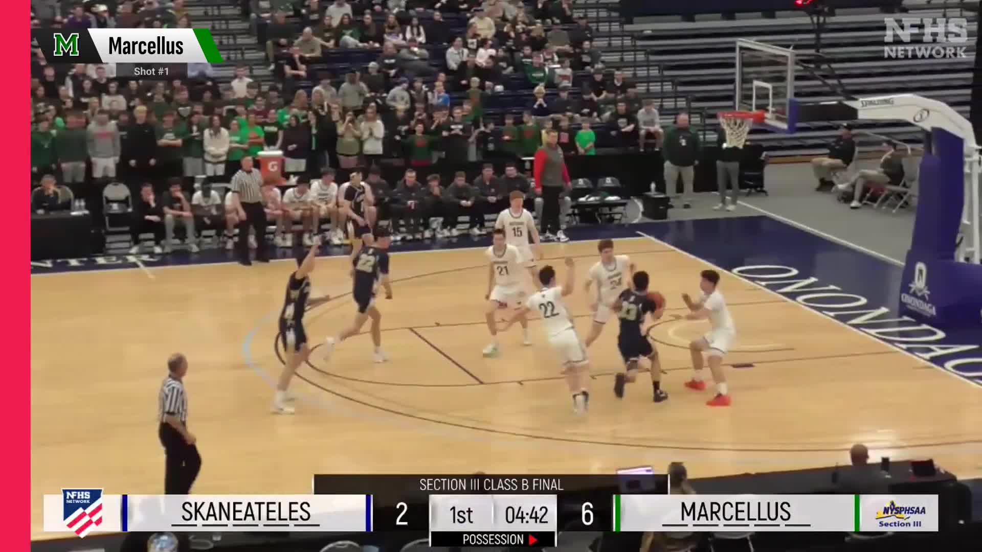 Basketball Recap: Marcellus Picks Up Eighth Consecutive  Victory