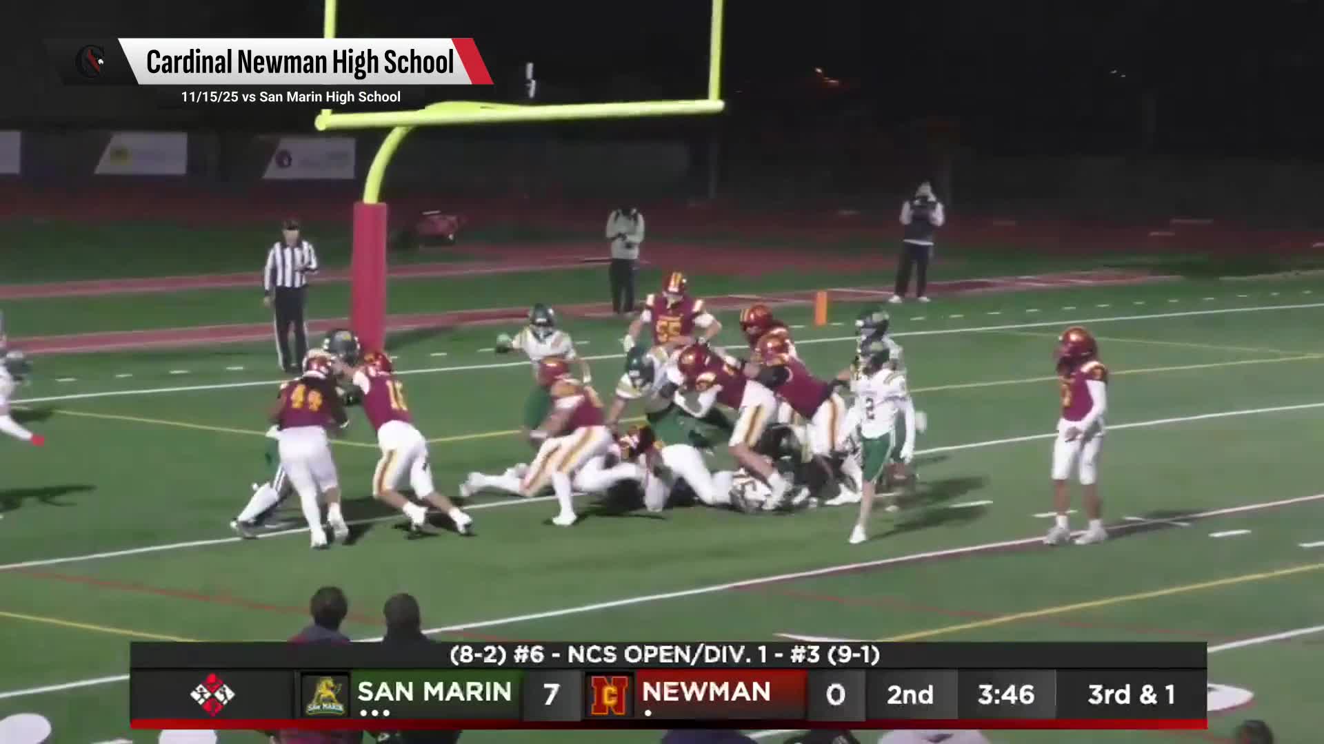 Football Recap: Make It 11 in a Row for Cardinal Newman + How To Watch