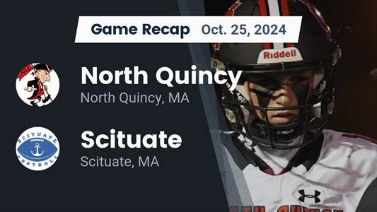 Football Recap: Scituate Picks Up Eighth Consecutive  Win