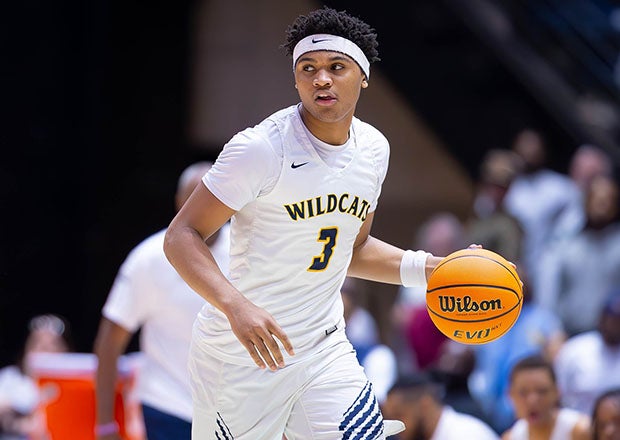 Connecticut pledge Colben Landrew averaged 18.0 points, 6.5 rebounds and 3.8 assists per game to earn second team MaxPreps Junior All-America honors last season. (PHOTO: Corey Jones)