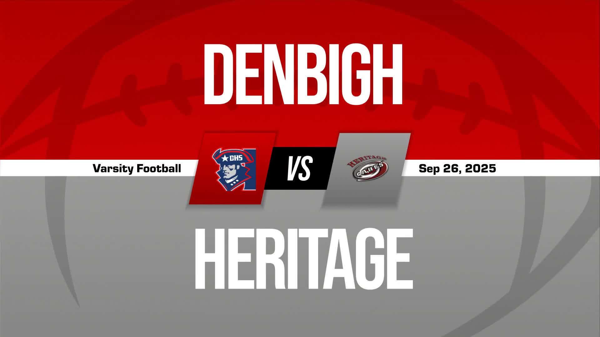 Football Recap: Heritage Takes a Loss + How To Watch