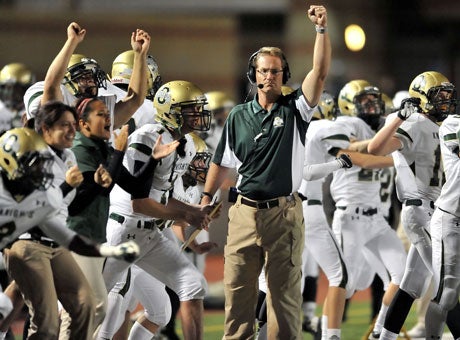 Ontario Christian keeps finding reasons to celebrate. A win over Rim of the World could be a catapult to a Regional Bowl Game.