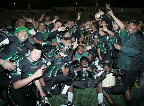 Narbonne's Los Angeles City Section title was the end of the road last season. This season, it could lead to an Open Division berth in the Regional Bowl Games.