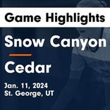 Snow Canyon piles up the points against Cedar