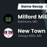 Football Game Preview: New Town vs. Milford Mill Academy Millers