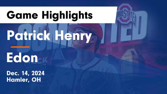 Basketball Game Preview: Patrick Henry Patriots vs. Pandora-Gilb