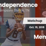 Football Game Recap: Memphis East vs. Independence
