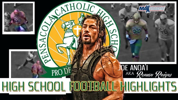 Roman Reigns HS football highlights