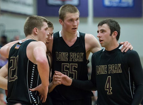 Based on the last 20 games against in-state competition, a loss in Utah's Class 5A state tournament seems unlikely for No. 1 Lone Peak.