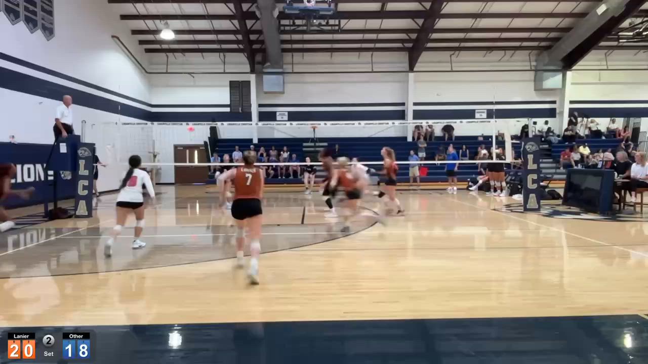 Volleyball Recap: Lanier Now  6-2 over Last Eight Games