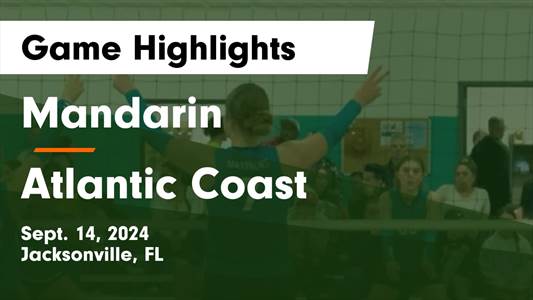 Volleyball Recap: Atlantic Coast Has No Trouble Against Stanton