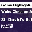Basketball Recap: Wake Christian Academy's win ends six-game losing streak at home