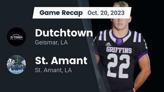 Dutchtown win going away against St. Amant
