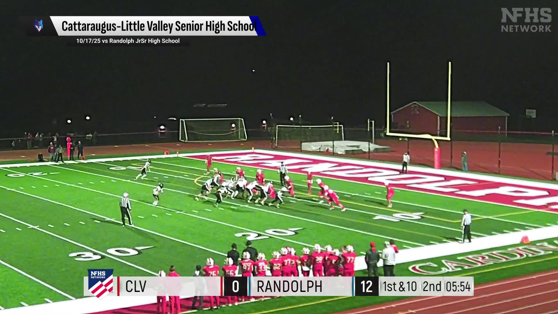 Football Recap: Cattaraugus-Little Valley's Luck Changes for the Better  on Friday