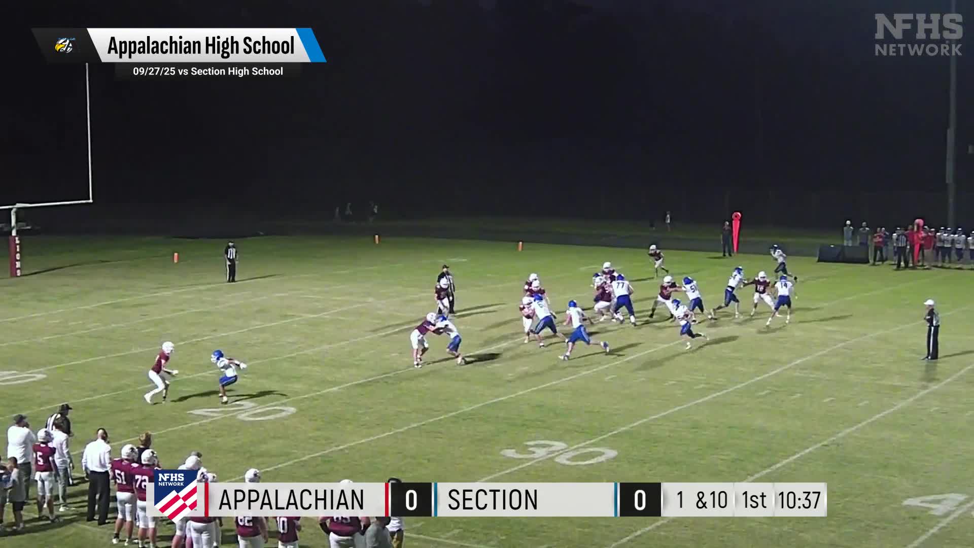 Football Recap: Appalachian Takes Down Shoals Christian in a Playoff Battle + How To Watch
