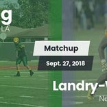 Football Game Recap: Grace King vs. Landry-Walker