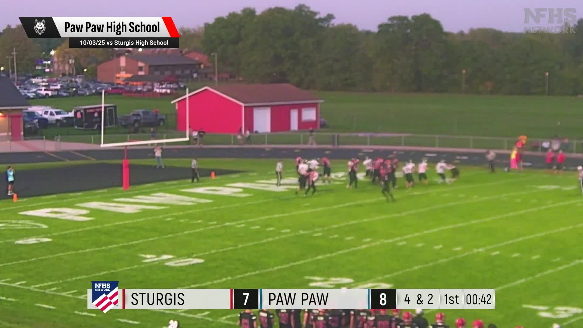 Football Recap: Paw Paw Picks Up Third Straight Win at Home
