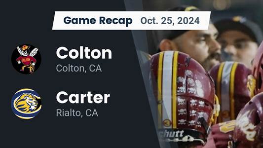 Football Recap: Colton's Winning Streak Snapped at Seven Games