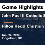 Basketball Game Preview: John Paul II Golden Warrriors vs. Hilton Head Prep Dolphins