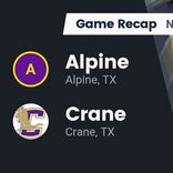 Football Game Recap: Crane Cranes vs. Alpine Bucks