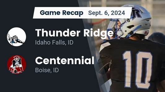 Football Game Preview: Thunder Ridge Plays at Home